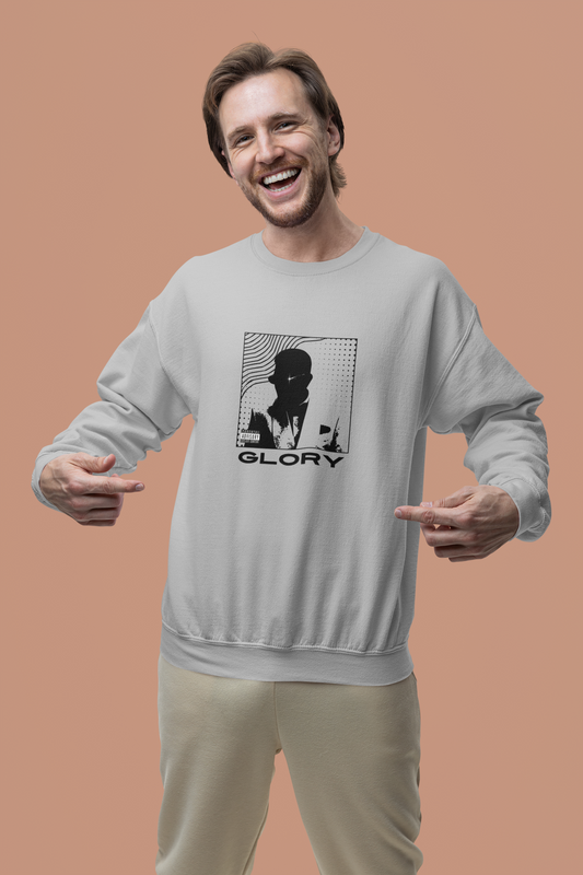 Glory full sleeves unisex sweatshirt